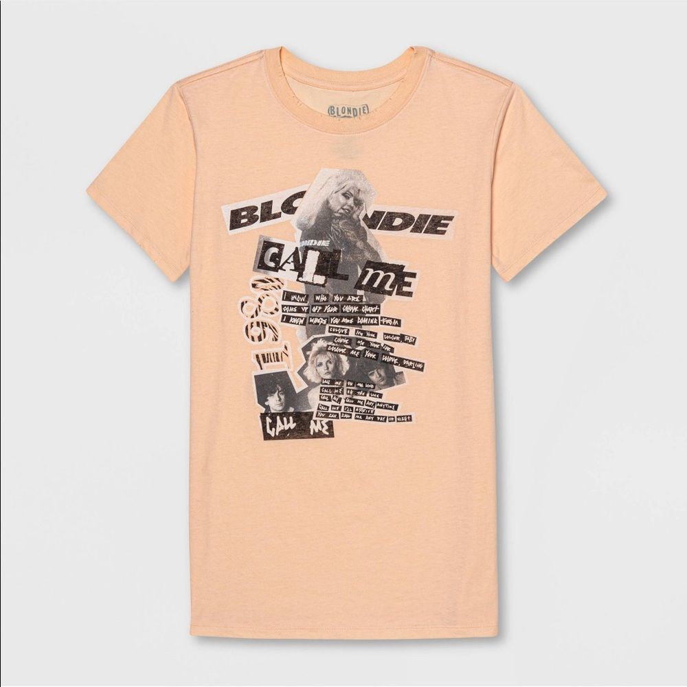 NEW Blondie 1980s Boyfriend Tee
